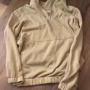 PacSun Tan Fleece Crewneck